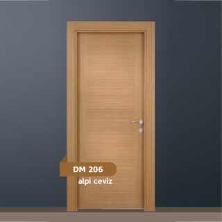 Kaplamalı Kapı - Alpi Ceviz - DM 206
